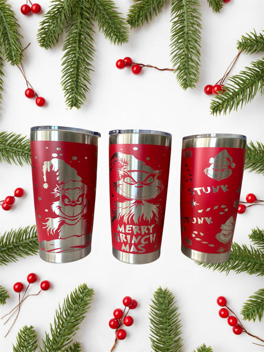 20oz Grinch Tumblers